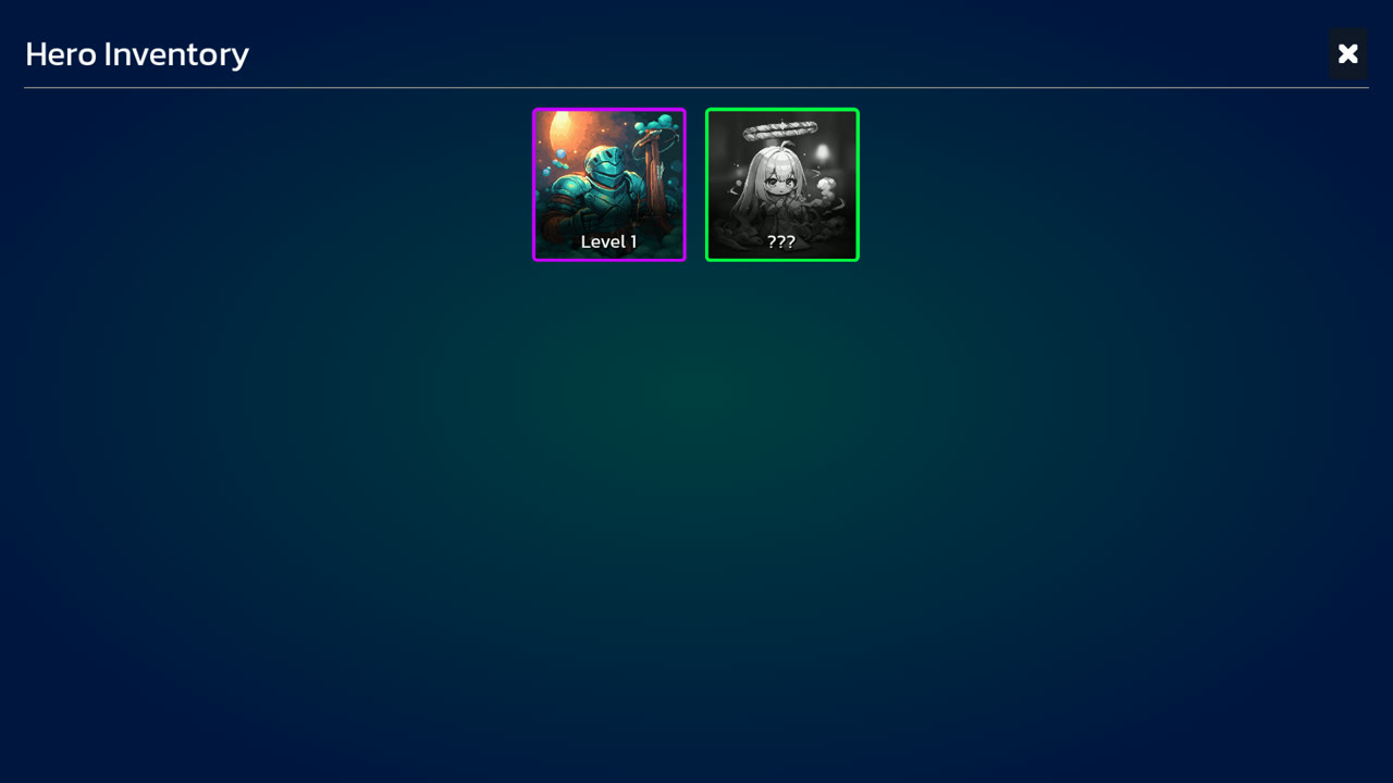 Hero inventory